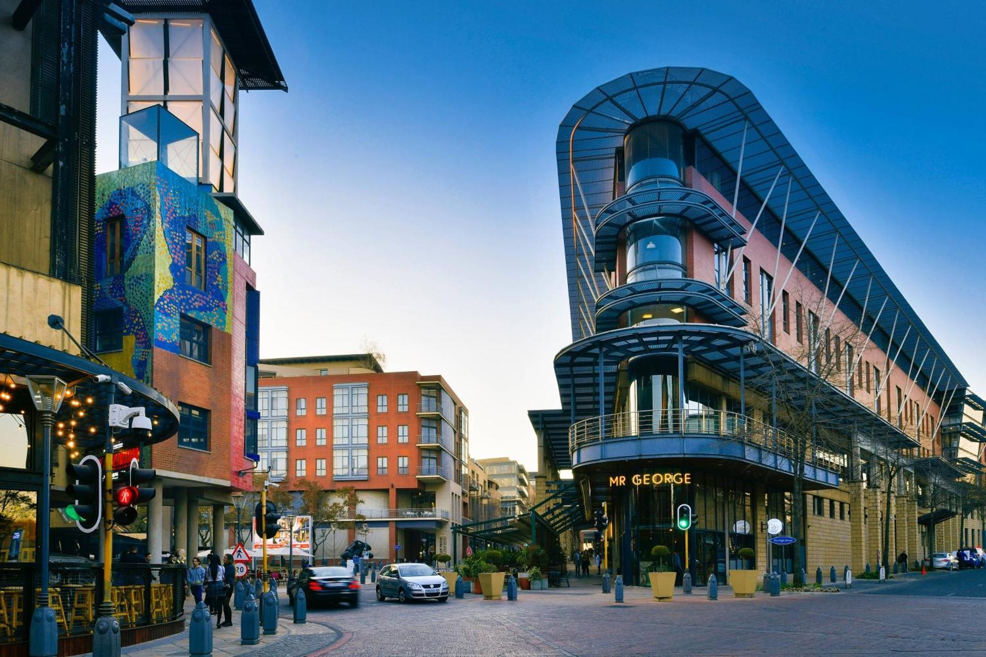 Johannesburg Marriott Hotel Melrose Arch Exteriör bild