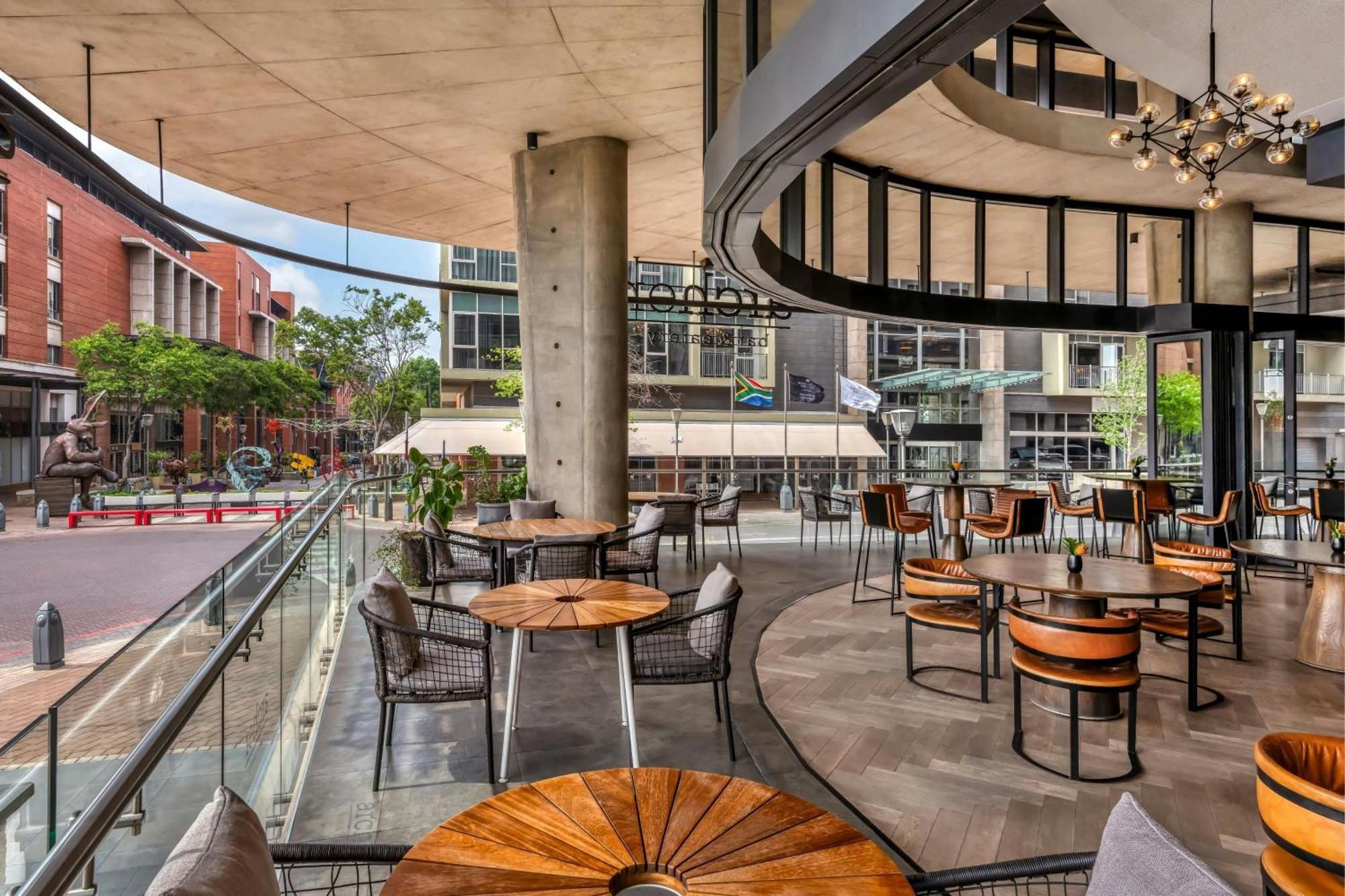 Johannesburg Marriott Hotel Melrose Arch Exteriör bild